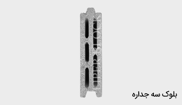 بلوک سه جداره
